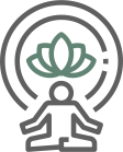 meditating icon